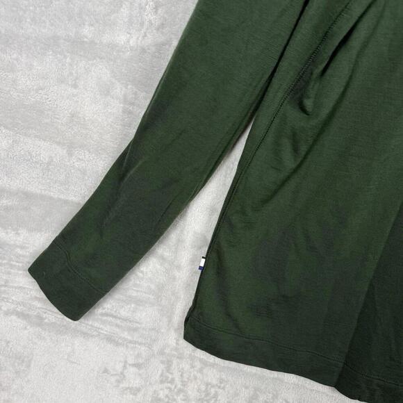 Kit and Ace Green Merino Wool Blend Button Up Shirt Men Sz XL Long Sleeve Casual - Picture 4 of 10